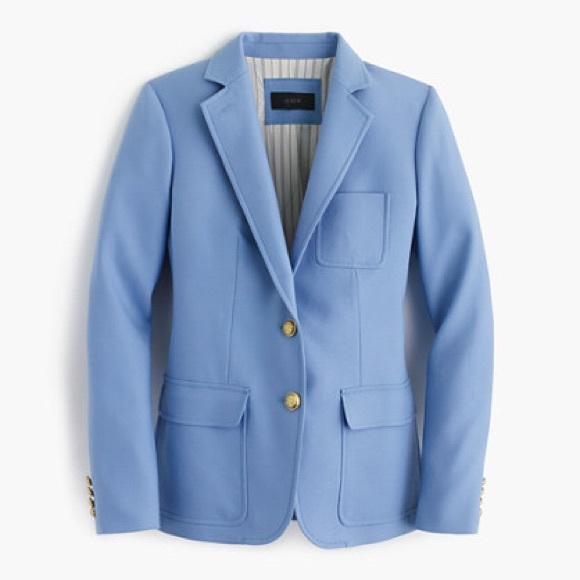 J. Crew Light Blue Rhodes Schoolboy Blazer 16 - Picture 2 of 8